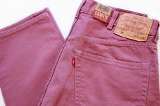 画像1: 未使用★LVC LEVI'S VINTAGE CLOTHING リーバイス 519 BIGE Bedford ピケパンツ ピンク w31 L34 (1)