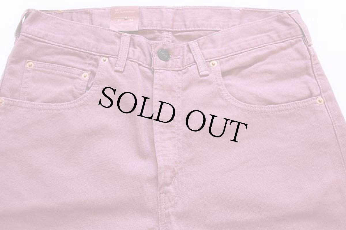 画像3: 新品★LVC LEVI'S VINTAGE CLOTHING リーバイス 519 BIGE Bedford ピケパンツ ピンク w31 L34 (3)
