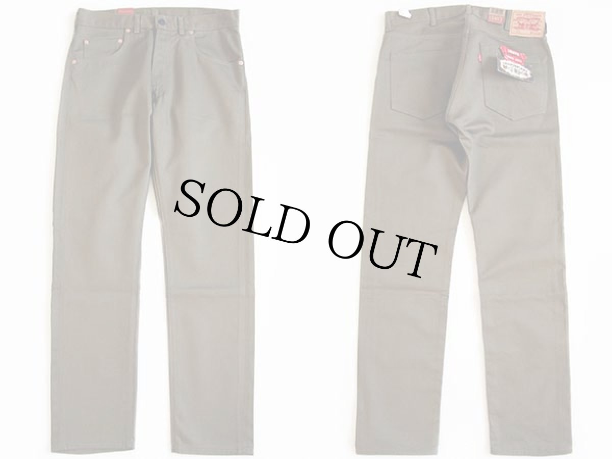画像2: 新品★LVC LEVI'S VINTAGE CLOTHING リーバイス 519 BIGE Bedford ピケパンツ オリーブ w32 L34 (2)