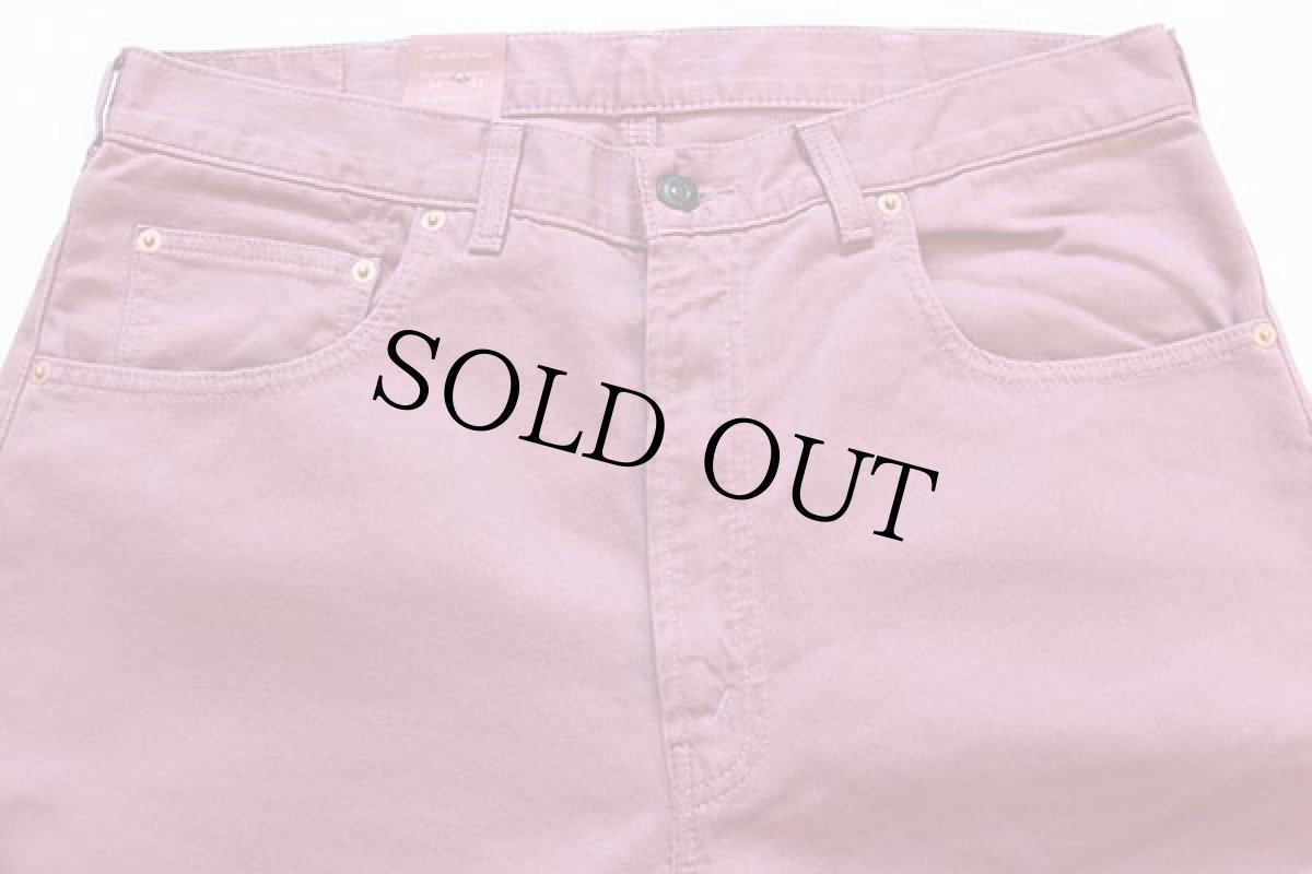 画像3: 新品★LVC LEVI'S VINTAGE CLOTHING リーバイス 519 BIGE Bedford ピケパンツ ピンク w34 L34 (3)