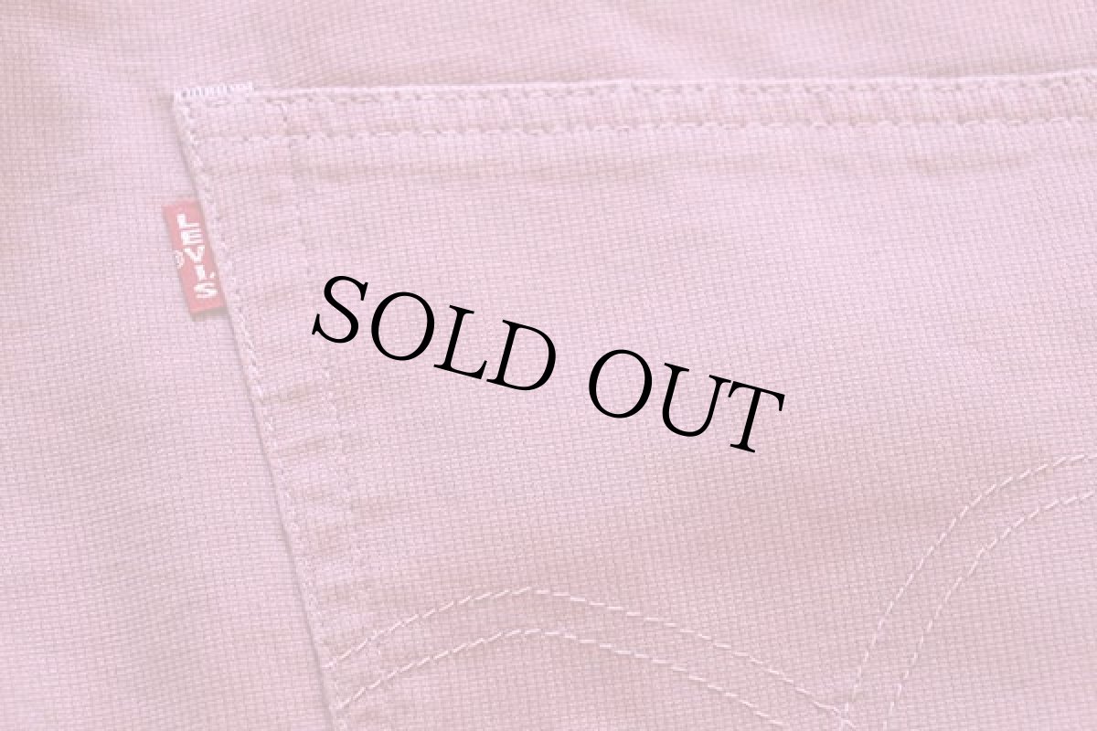 画像5: 新品★LVC LEVI'S VINTAGE CLOTHING リーバイス 519 BIGE Bedford ピケパンツ ピンク w34 L34 (5)