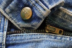 画像4: 60s USA製 Leeリー 191Z JELT DENIMジェルトデニム ペインターパンツ w37 (4)
