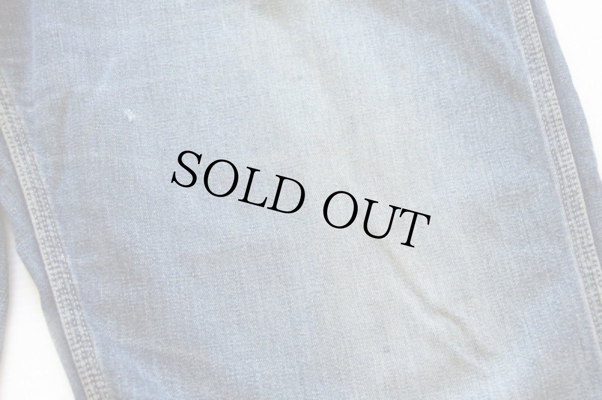 画像7: 60s USA製 Leeリー 191Z JELT DENIMジェルトデニム ペインターパンツ w37 (7)