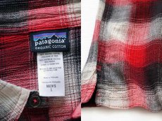 画像3: patagoniaパタゴニア オンブレチェック 半袖 オーガニックコットンシャツ L (3)