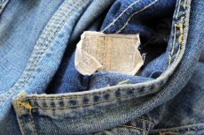 画像5: 60s USA製 Leeリー 191Z JELT DENIMジェルトデニム ペインターパンツ w37 (5)