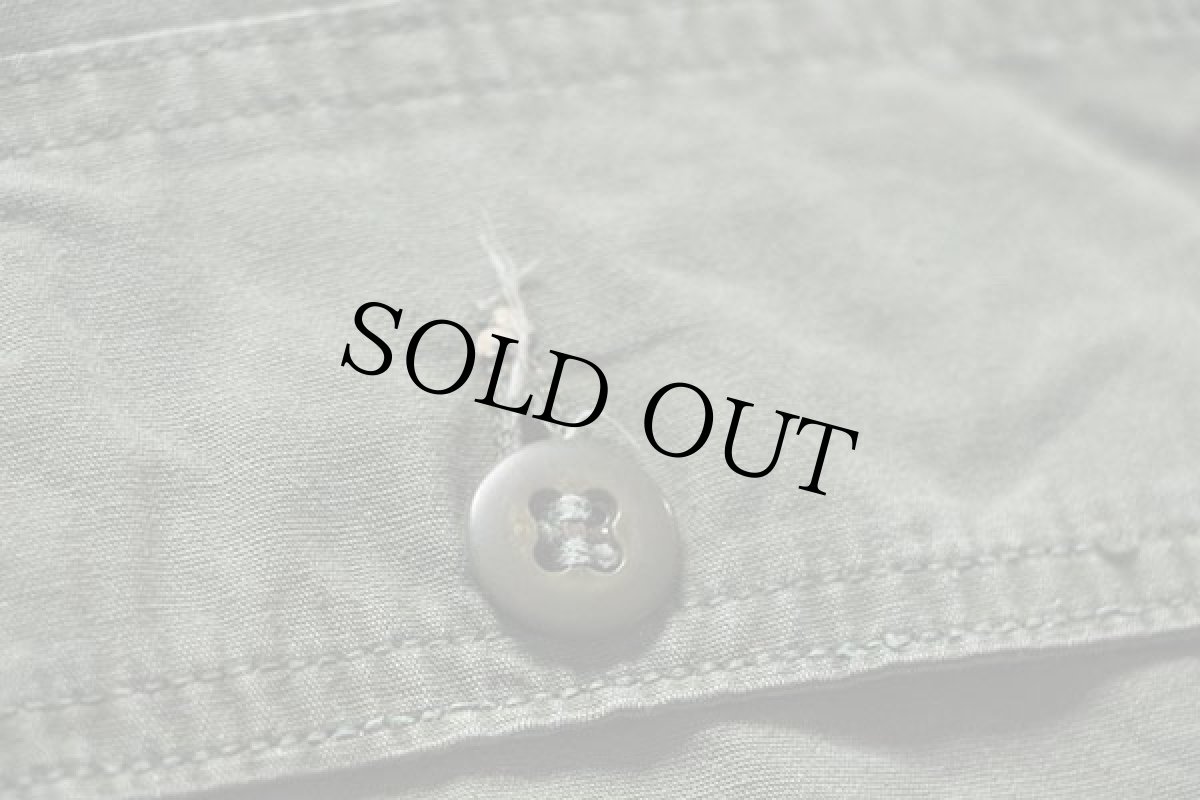 画像6: 60s 米軍 USAF コットンポプリン ユーティリティ ベイカーパンツ w30 (6)