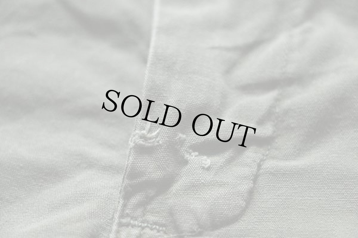 画像8: 60s 米軍 USAF コットンポプリン ユーティリティ ベイカーパンツ w30 (8)