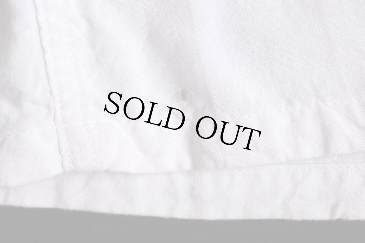 画像5: 60s Crown Prince チェーン刺繍 レーヨン ボウリングシャツ 白 M (5)