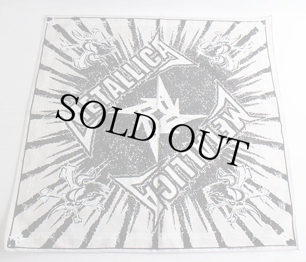 LLICA バンダナ デッドストック メタリカ METALLICAメタリカ バンダナ - Sixpacjoe Web Shop