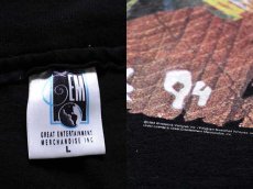 画像3: 90s USA製 WOODSTOCKウッドストック 94 コットンTシャツ 黒 L (3)
