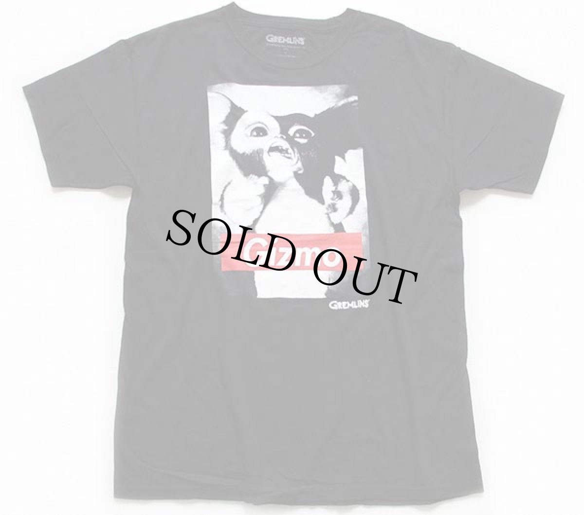 画像2: GREMLINSグレムリン Gizmoギズモ コットンTシャツ 黒 L (2)