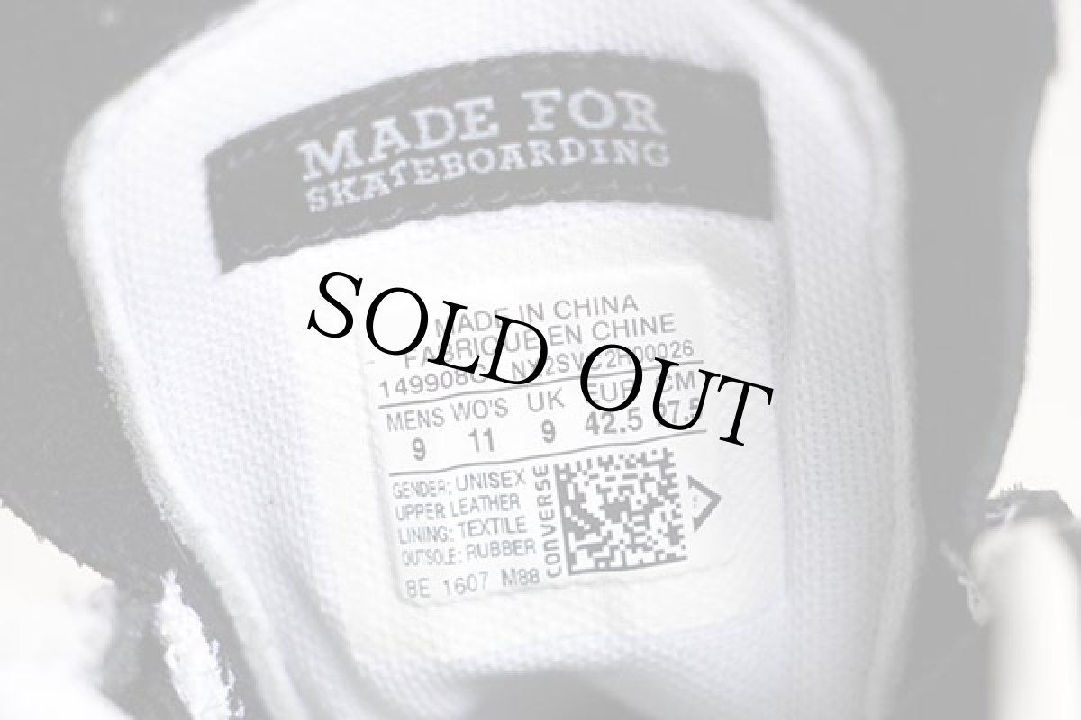 画像5: 未使用★CONVERSEコンバース CONSコンズ ONE STARワンスター PRO OX スエード 黒 9 (5)