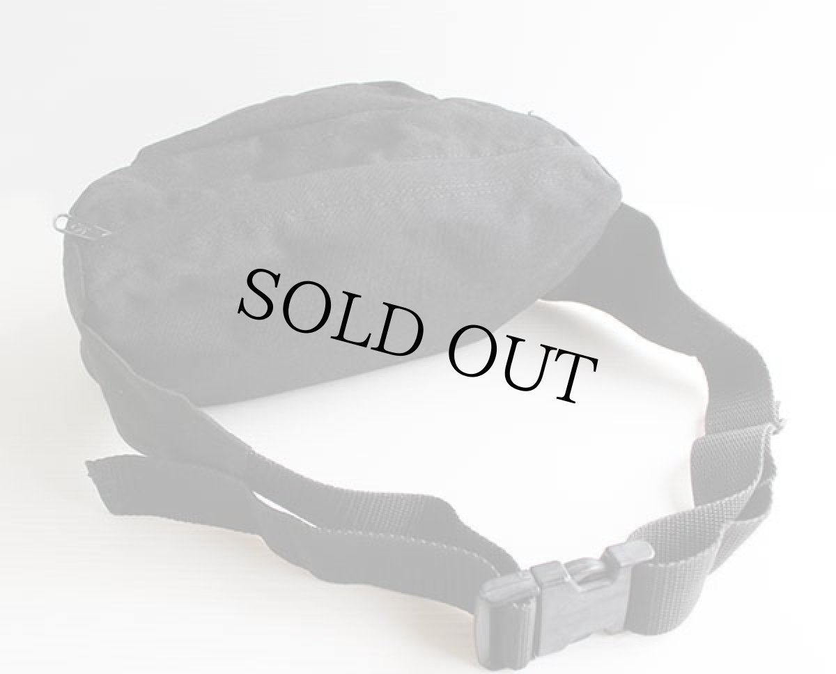 画像2: 90s L.L.Bean ナイロン ウエストバッグ 黒 (2)