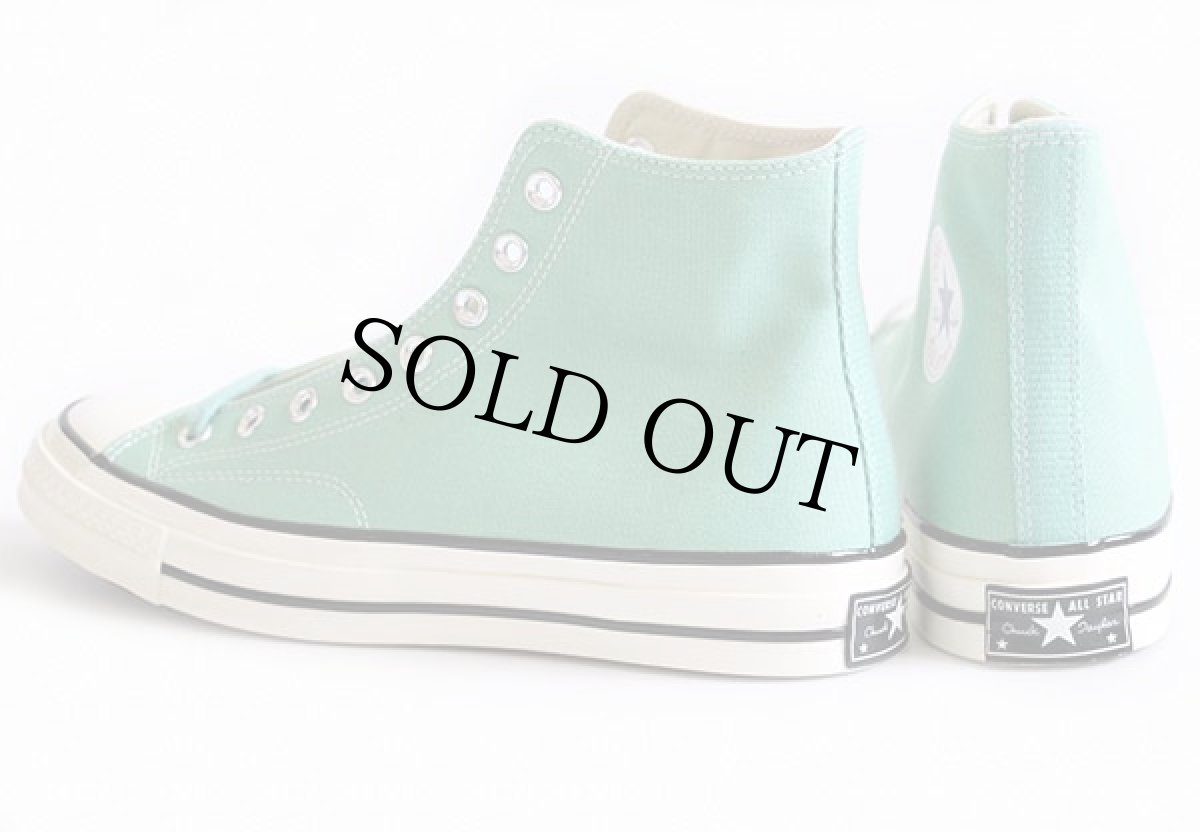 画像2: 未使用★CONVERSEコンバース Chuck Taylorチャックテイラー CT70 HI ライトグリーン 9 (2)