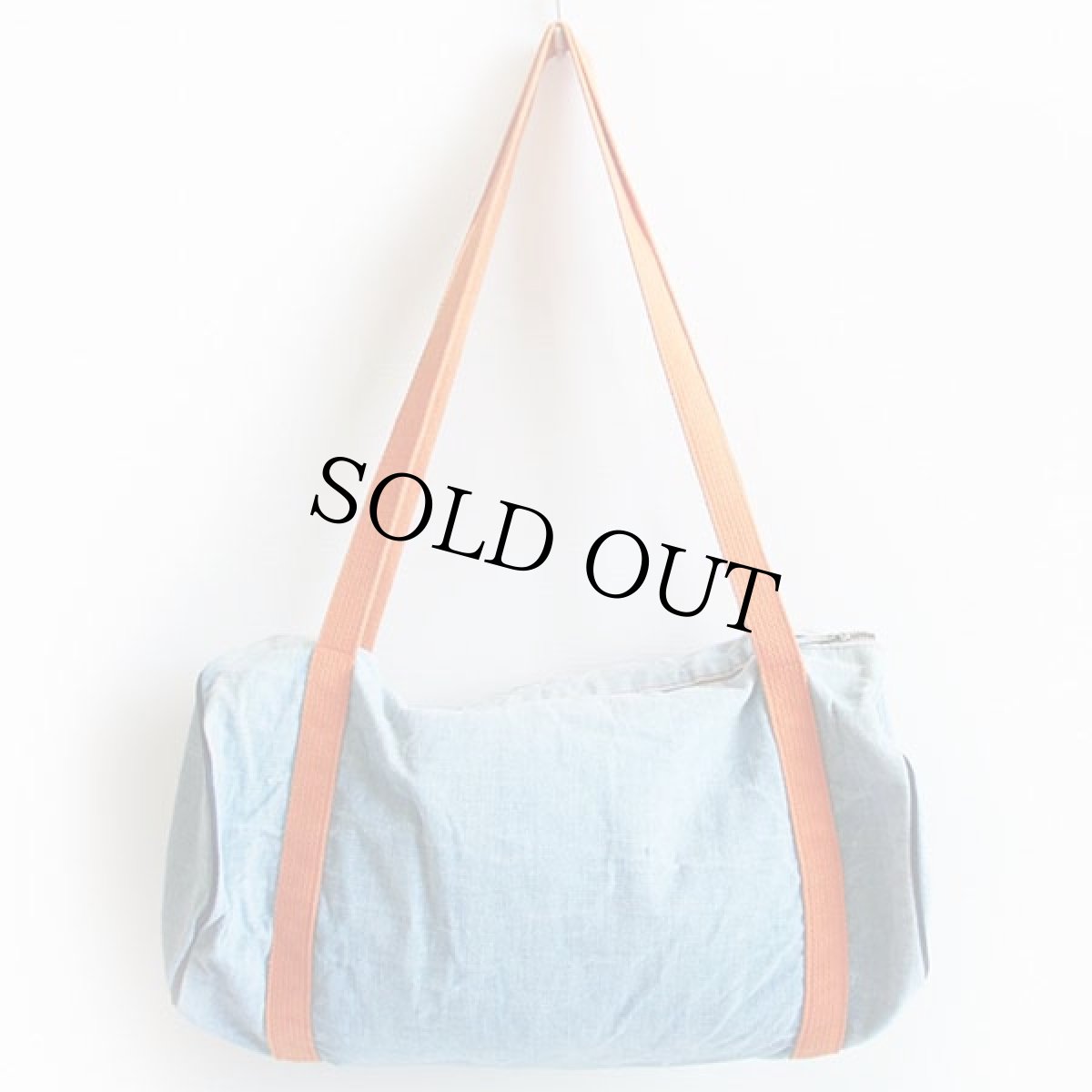 画像2: 70s PRINGLe'sプリングルズ デニム ダッフルバッグ (2)