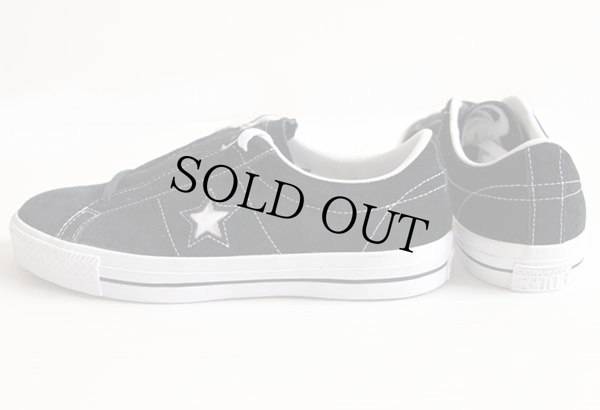 画像2: 未使用★CONVERSEコンバース CONSコンズ ONE STARワンスター PRO OX スエード 黒 9 (2)