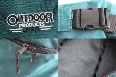 画像3: 90s OUTDOOR PRODUCTSアウトドアプロダクツ ナイロン ウエストバッグ 緑 (3)