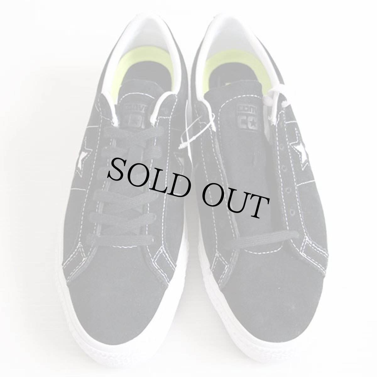 画像3: 未使用★CONVERSEコンバース CONSコンズ ONE STARワンスター PRO OX スエード 黒 9 (3)