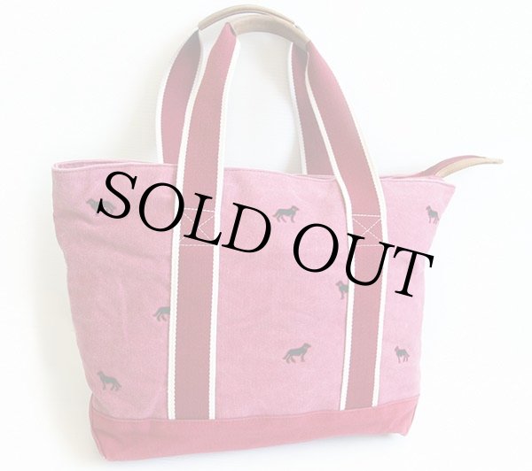 L.L.Bean キャンバストートバッグ_ジップ・トップM（PINK） ブランド別 
