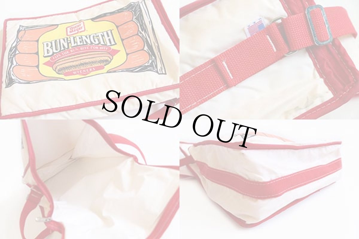 画像4: 90s USA製 Oscar Mayerオスカー マイヤー ナイロン ショルダーバッグ (4)