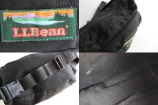 画像3: 90s L.L.Bean ナイロン ウエストバッグ 黒 (3)