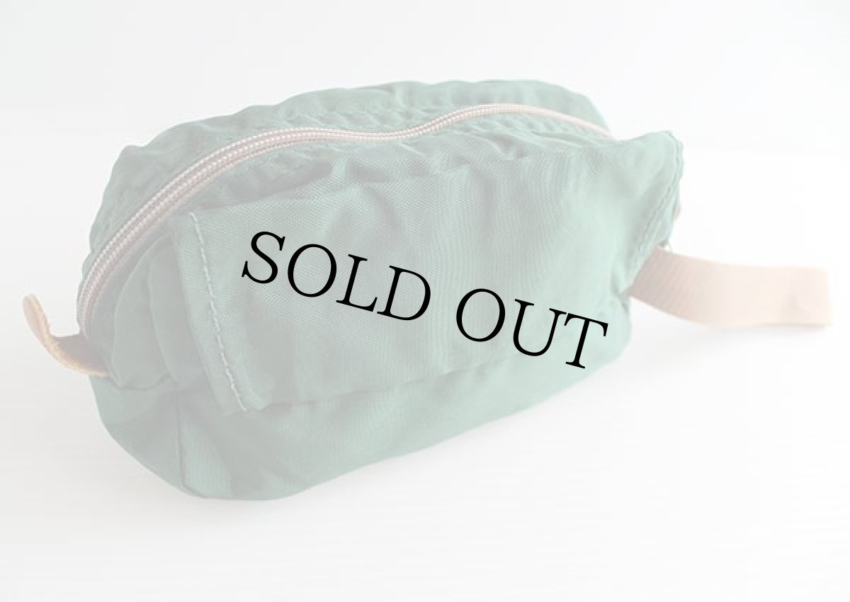 画像2: 70s ATHALON ナイロン ポーチ 緑 (2)