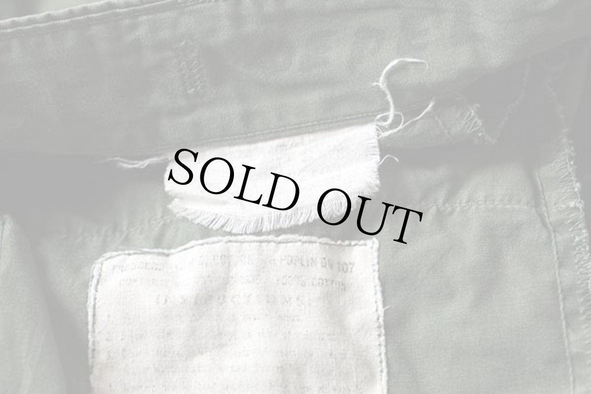 画像4: 60s 米軍 U.S.ARMY ジャングルファティーグパンツ 3rd ノンリップ S-S (4)