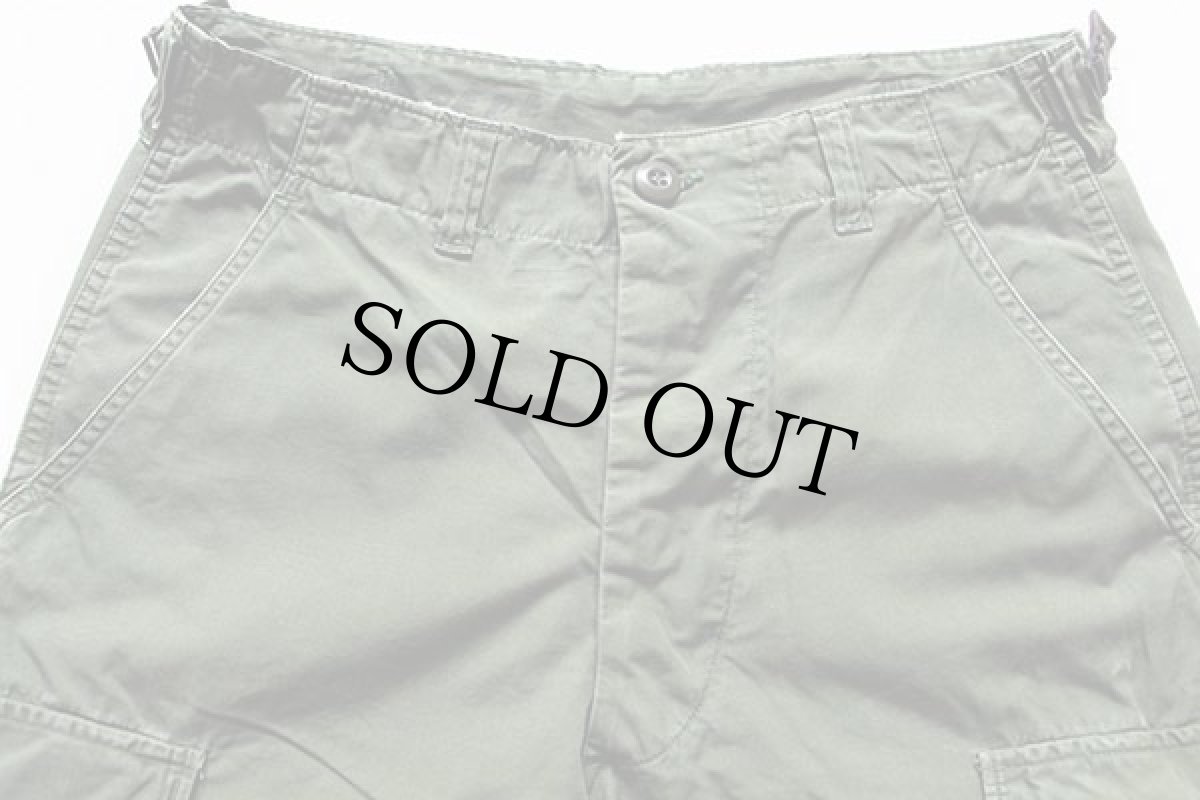 画像2: 60s 米軍 U.S.ARMY ジャングルファティーグパンツ 3rd ノンリップ S-S (2)