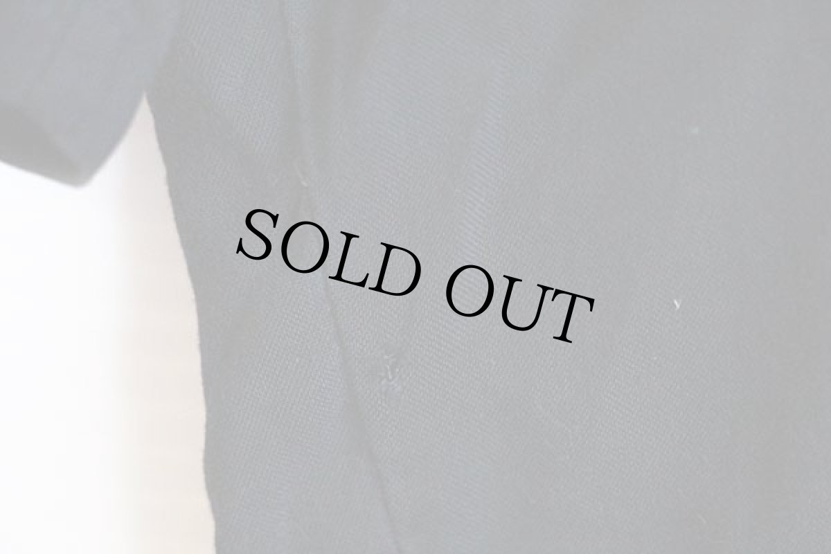 画像6: 80s George Besson DATSUN 280-ZX 刺繍 半袖 レーヨンシャツ 黒 (6)