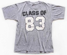 画像2: 80s CLASS OF 83 ナンバリング Tシャツ 杢グレー (2)