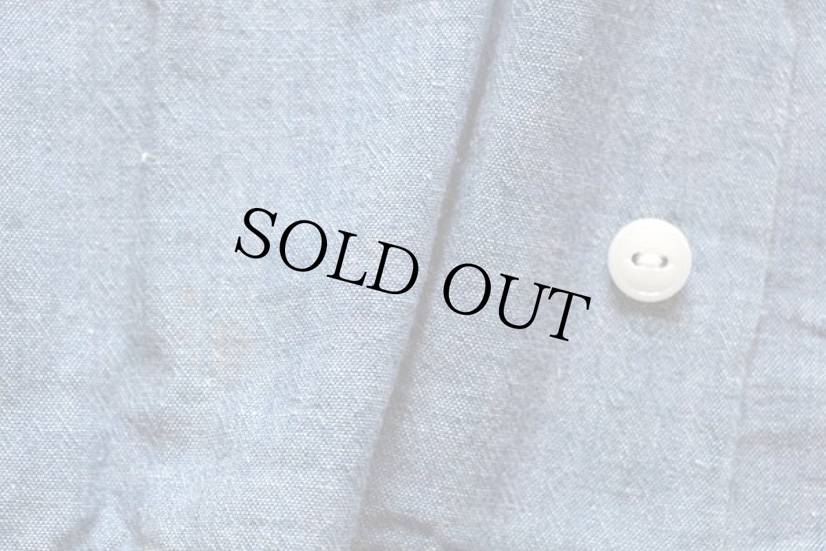 画像5: 60s Penneys BIGMACビッグマック 半袖 コットン シャンブレーシャツ S (5)