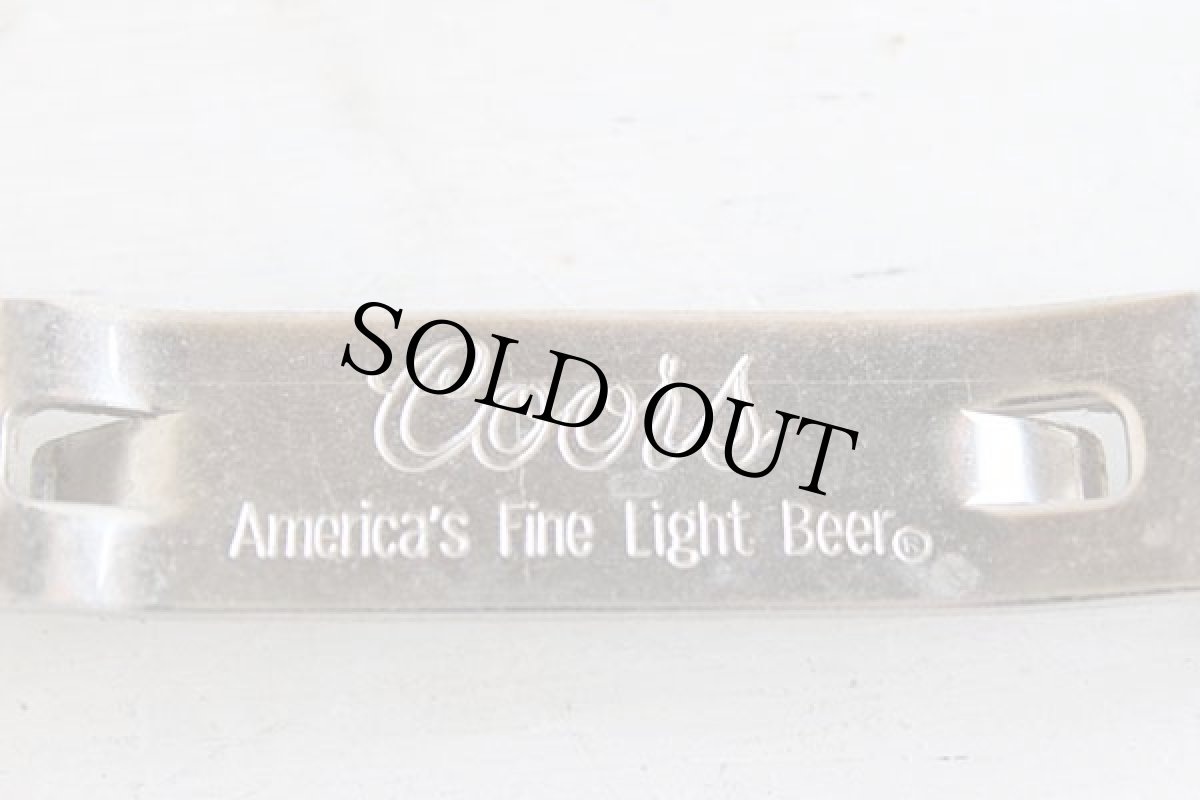 画像3: ビンテージ Coors America's Fine Light Beer ボトルオープナー★栓抜き (3)