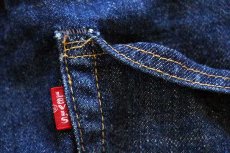 画像5: 70s USA製 Levi'sリーバイス 505 シングル 66前期 耳付き デニムパンツ w36 (5)