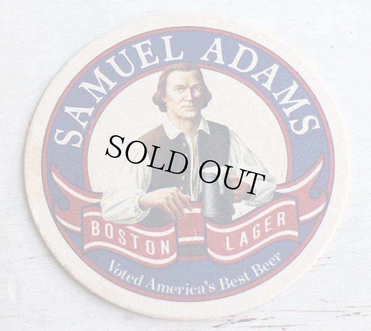 画像2: デッドストック★70s SAMUEL ADAMS The Best Beer in America コースター 12枚セット (2)