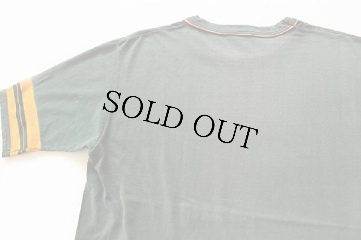 画像6: 70s CHIPPEWA FALLS インディアンヘッド コットン フットボールTシャツ 緑 XL (6)