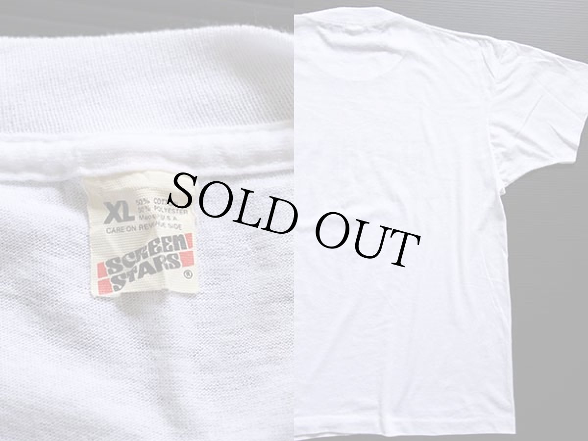 画像3: 80s USA製 HERSHEY'Sハーシーズ チョコレート ロゴ Tシャツ 白 XL (3)