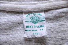画像4: 60s BSA ボーイスカウト NATIONAL JAMBOREE 染み込みプリント コットンTシャツ 白 XL (4)