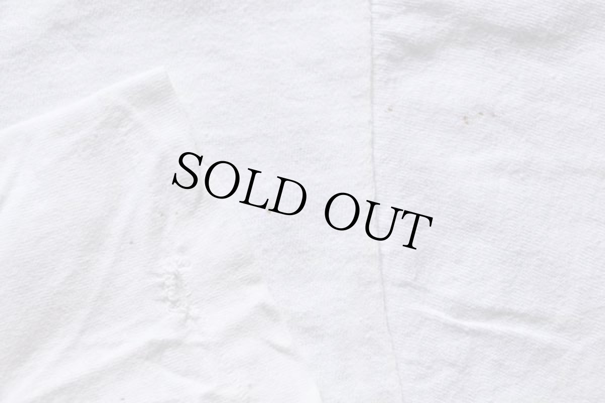 画像6: 60s BSA ボーイスカウト SAM HOUSTON 染み込みプリント コットンTシャツ 白 XL (6)