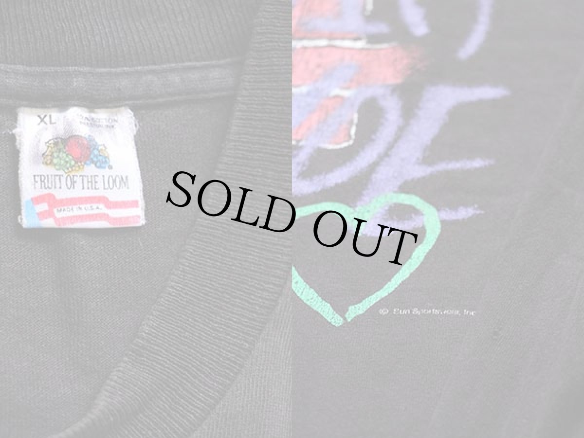 画像3: 90s USA製 Kiss Me I'm Rude コットンTシャツ 黒 XL (3)