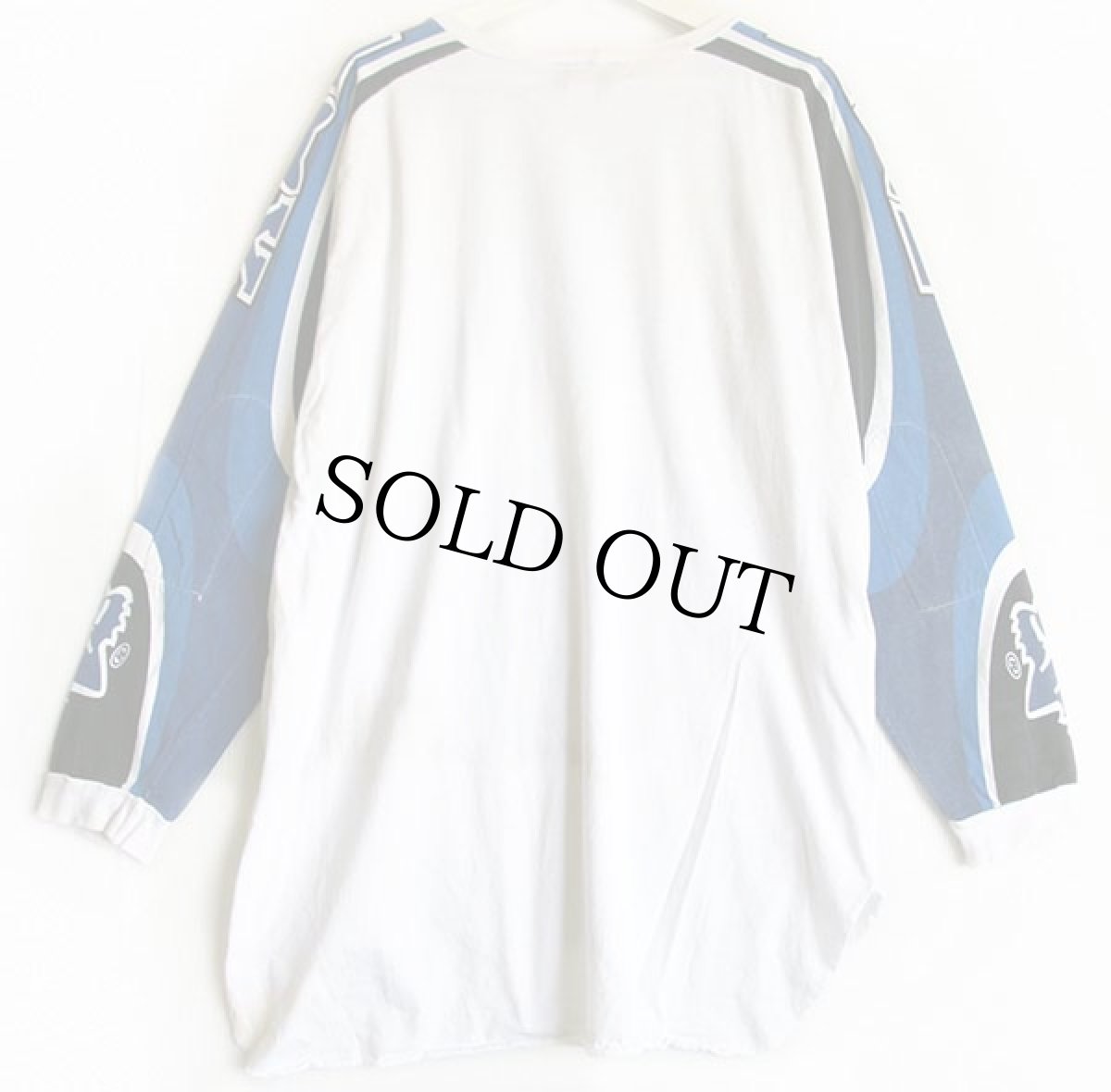 画像2: 90s FOX RACING YAMAHAヤマハ コットン モトクロス レーシングシャツ (2)