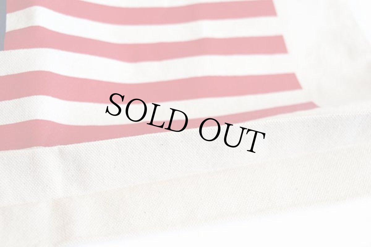 画像6: デッドストック★80s USA製 AVON 星条旗 コットン キャンバス トートバッグ エコバッグ 生成り (6)