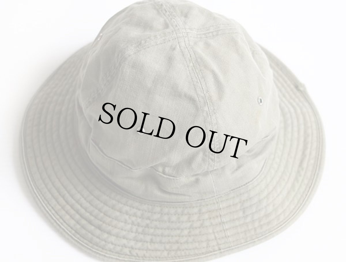 画像2: 40s 米軍 U.S.ARMY HBT ヘリンボーンツイル ハット オリーブ 54cm (2)