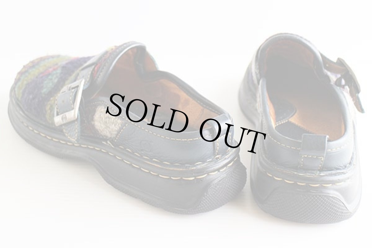 画像2: Born ラグ×レザー サンダル 7M (2)