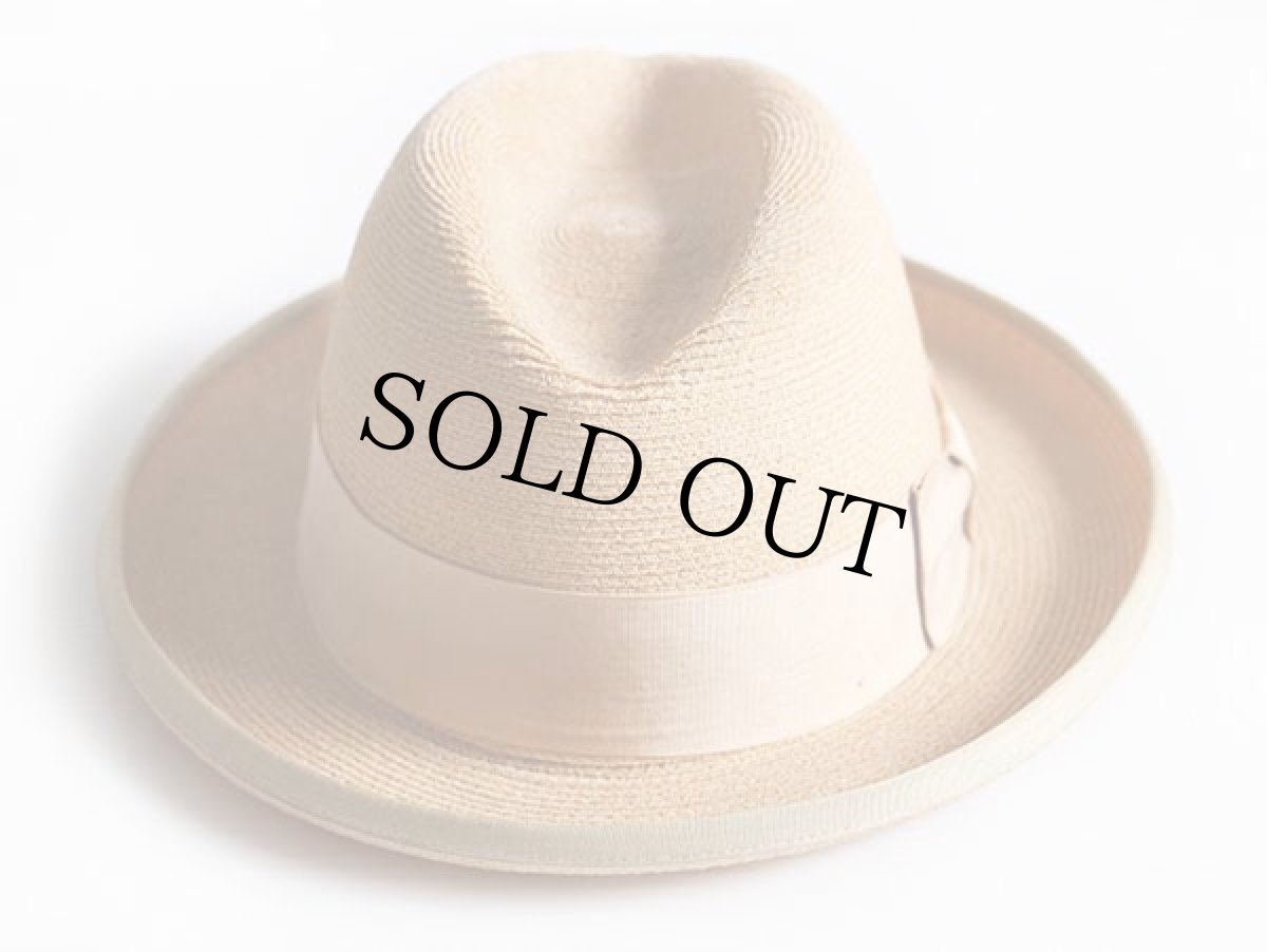 画像2: カナダ製 BILTMORE 中折れ ストローハット 7 1/2 60 (2)