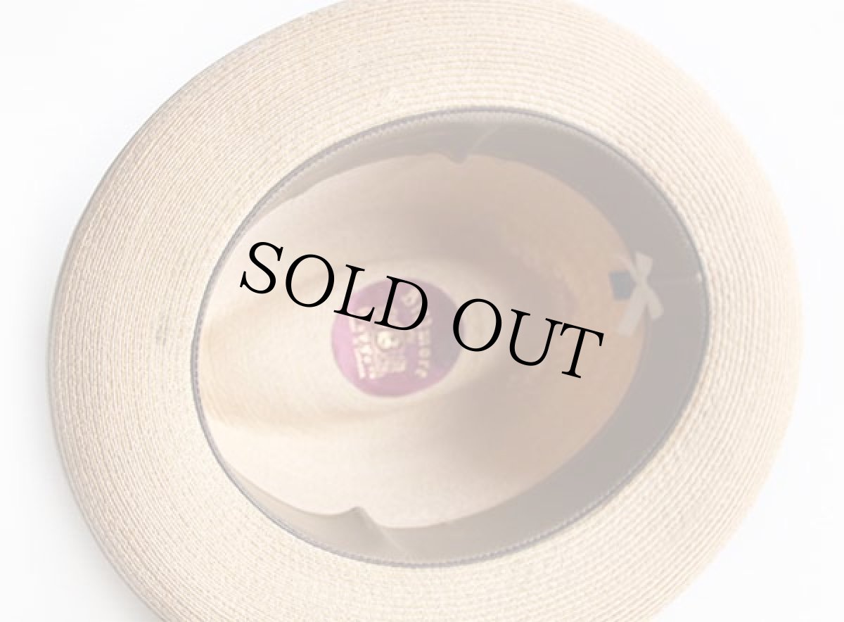 画像3: カナダ製 BILTMORE 中折れ ストローハット 7 1/2 60 (3)