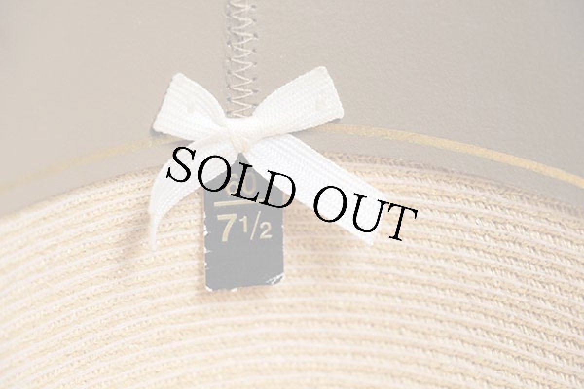 画像5: カナダ製 BILTMORE 中折れ ストローハット 7 1/2 60 (5)