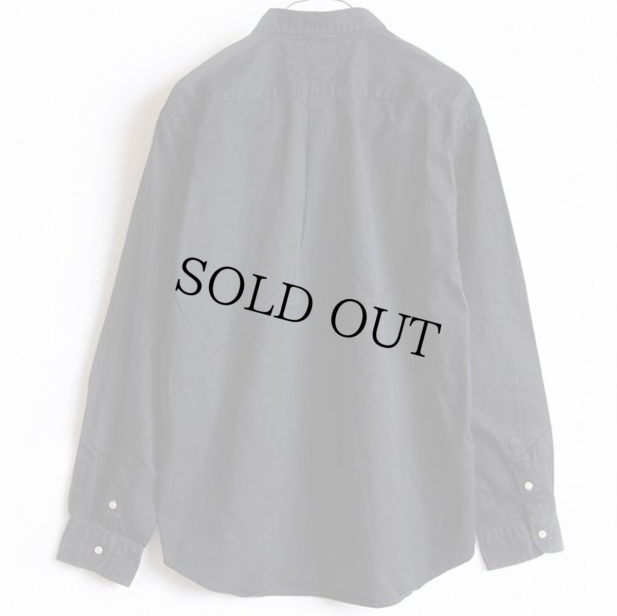 画像2: 90s TOMMY HILFIGERトミーヒルフィガー 無地 ボタンダウン コットンシャツ 黒 ボーイズXL (2)