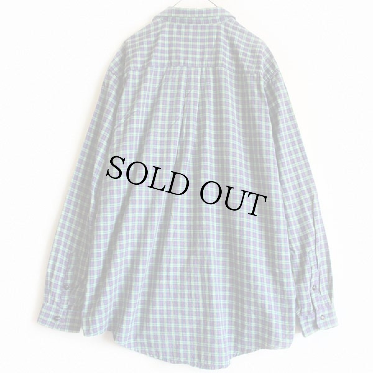 画像2: 90s ポルトガル製 patagoniaパタゴニア チェック コットンシャツ XL (2)