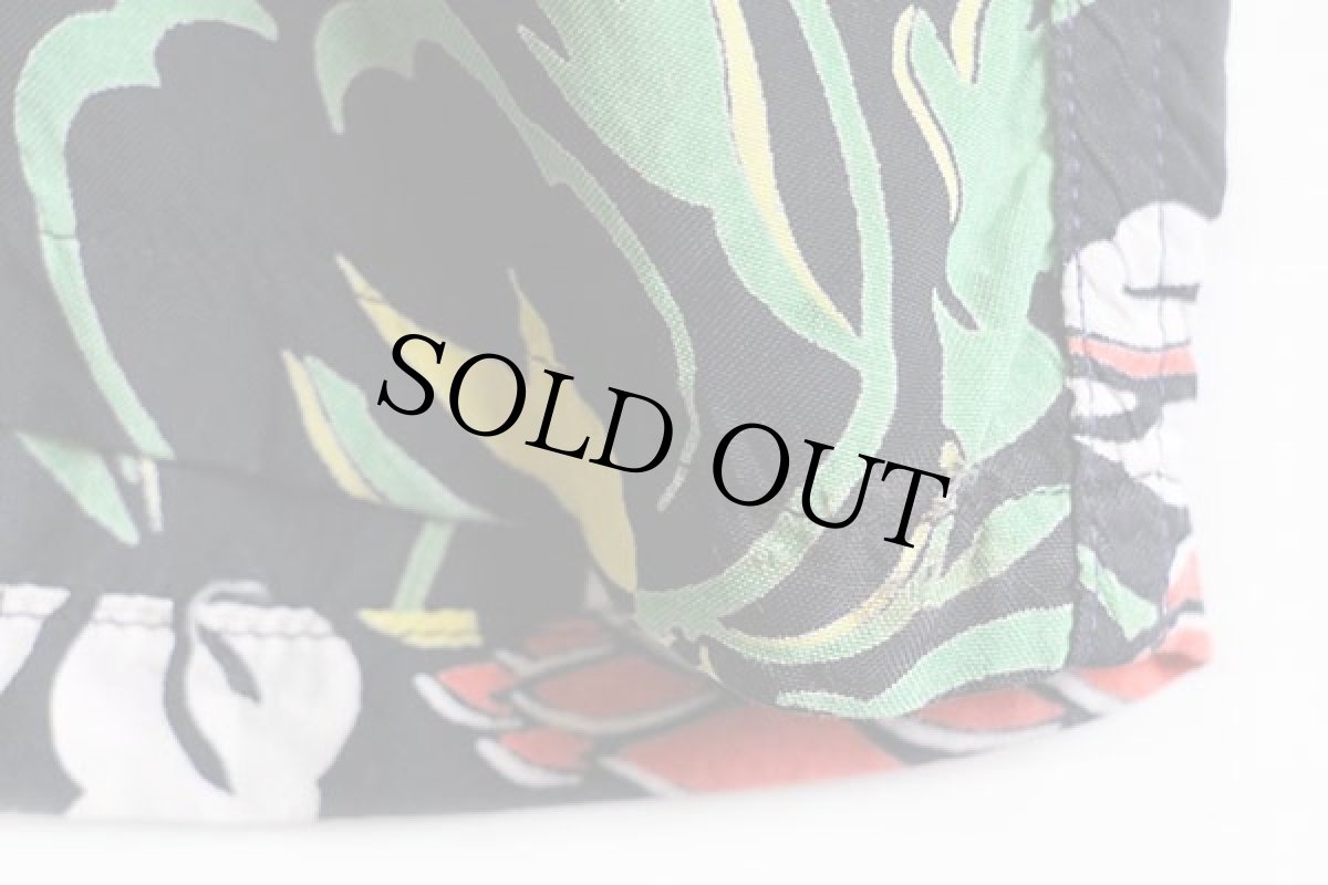 画像7: 40s MODEL ボタニカル柄 レーヨン アロハシャツ 18 (7)