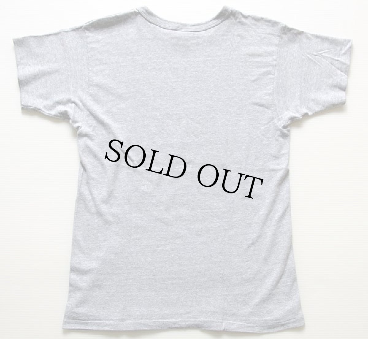 画像3: 90s USA製 Championチャンピオン YALE 染み込みプリント 88/12 Tシャツ 杢グレー M (3)